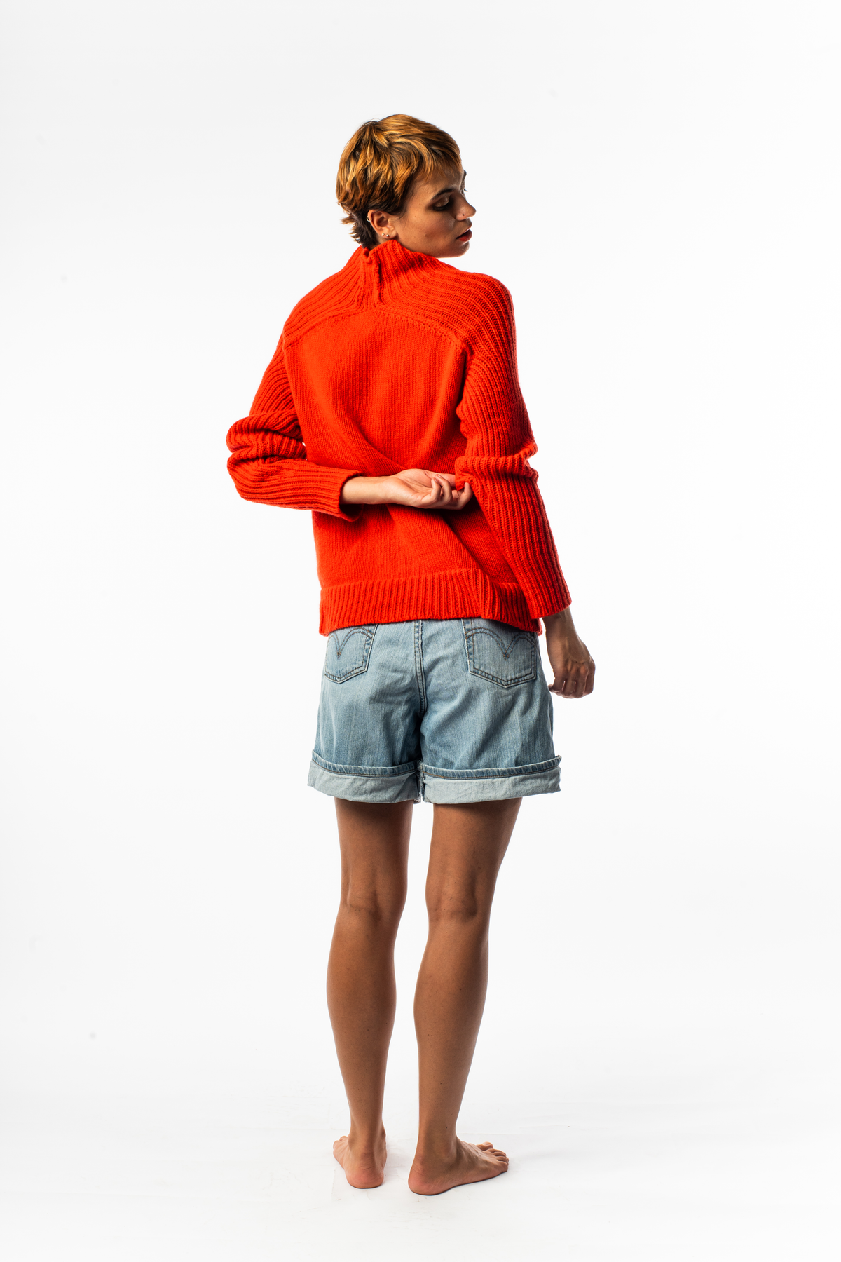 Cashmere Pullover: PHOEBE