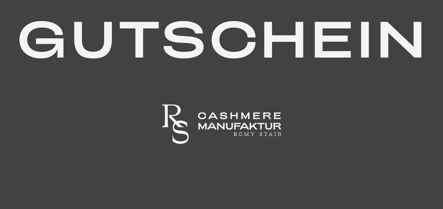 Cashmere Geschenkgutschein