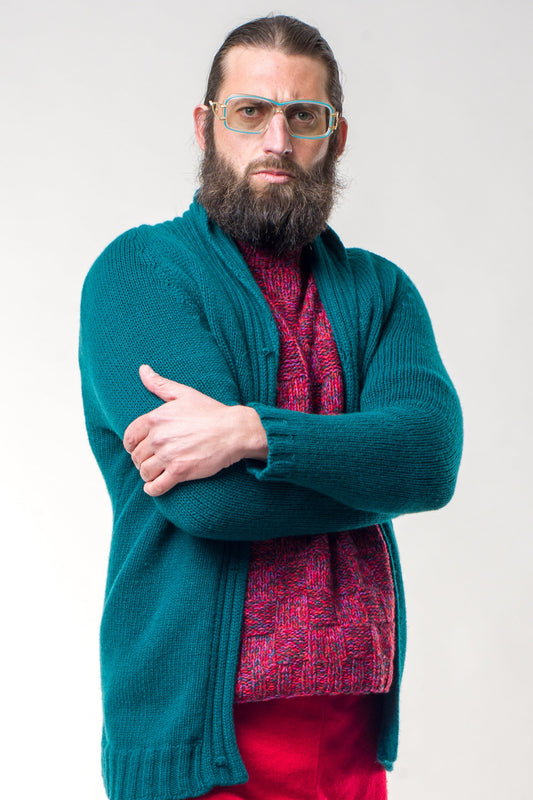 Cashmere Cardigan: DAVE
